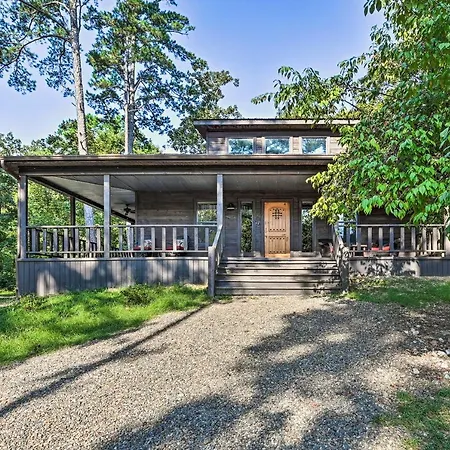 Luxe Broken Bow Cabin With Tesla Charging Station Stephens Gap Exterior photo