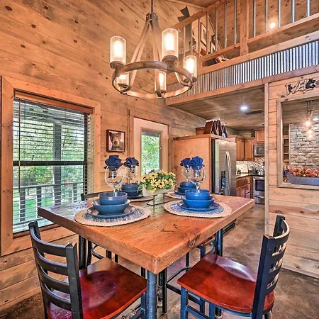 Luxe Broken Bow Cabin With Tesla Charging Station Stephens Gap Exterior photo